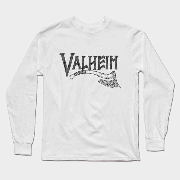 Valheim Long Sleeve T-Shirt by Magnetar